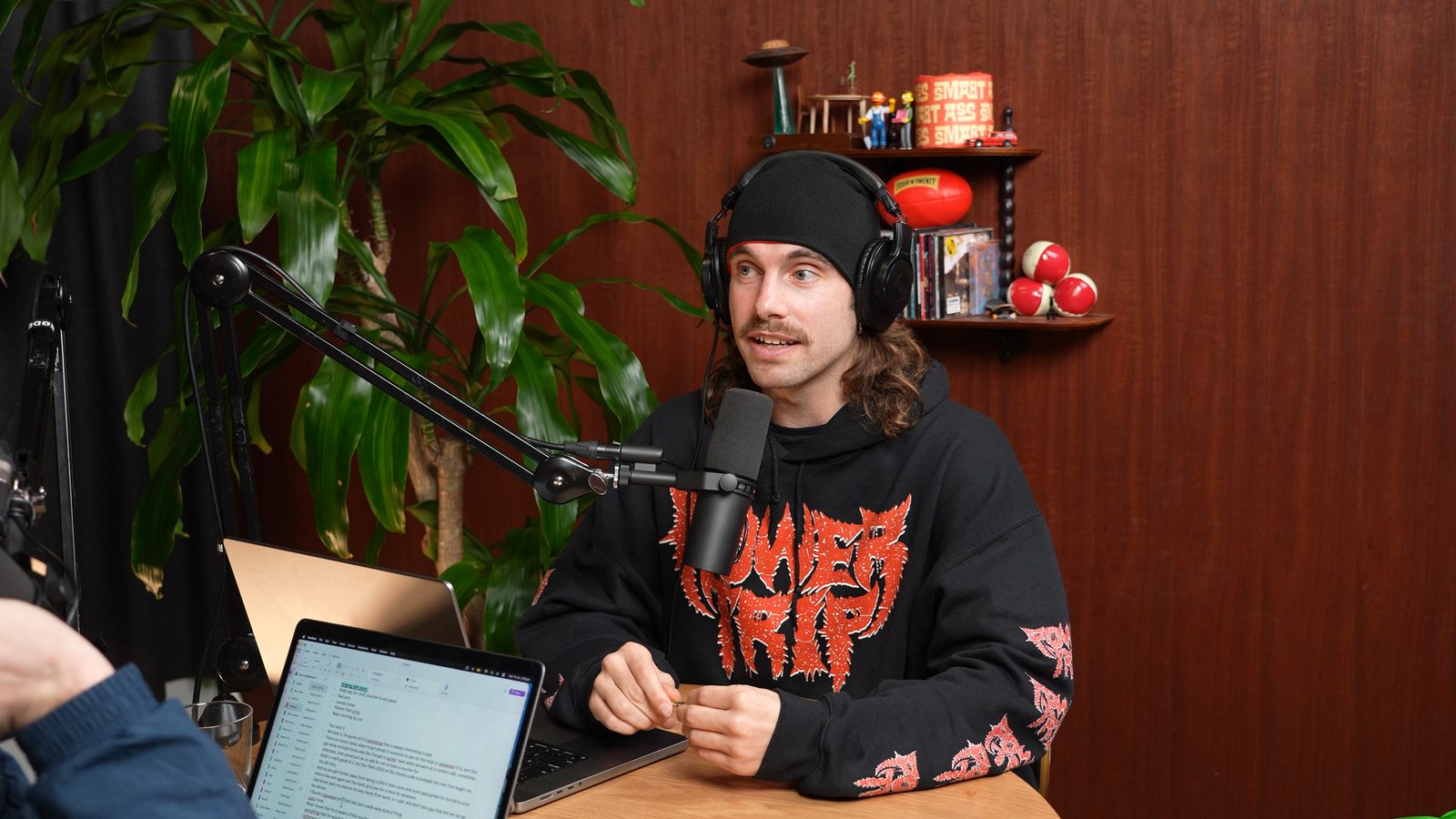 Session in the studio